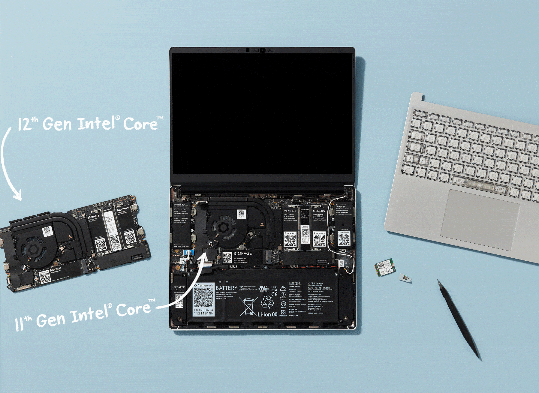 installing mainboard