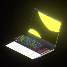 Animation of Framework Laptop 16