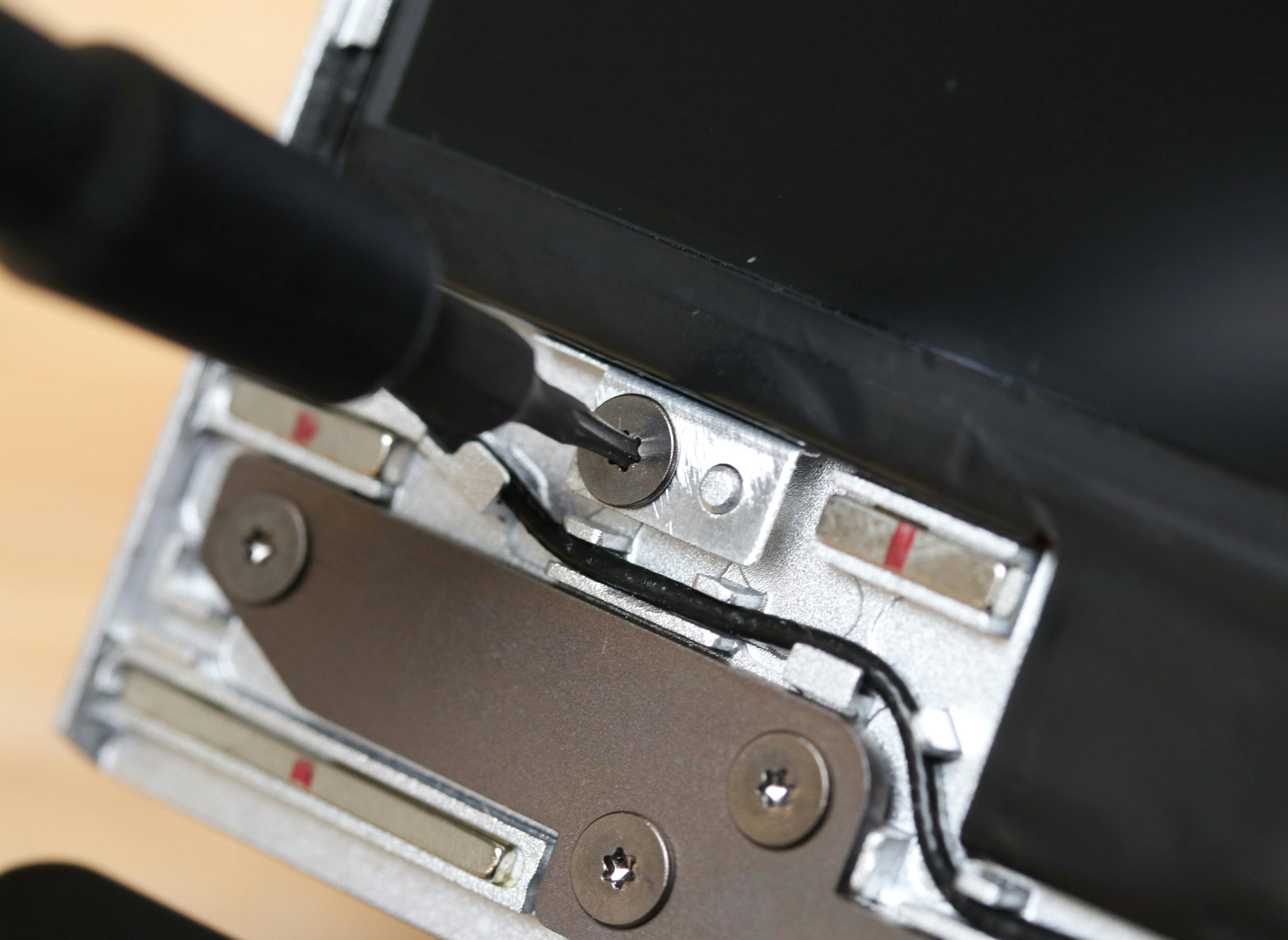 Framework Laptop display macro shot