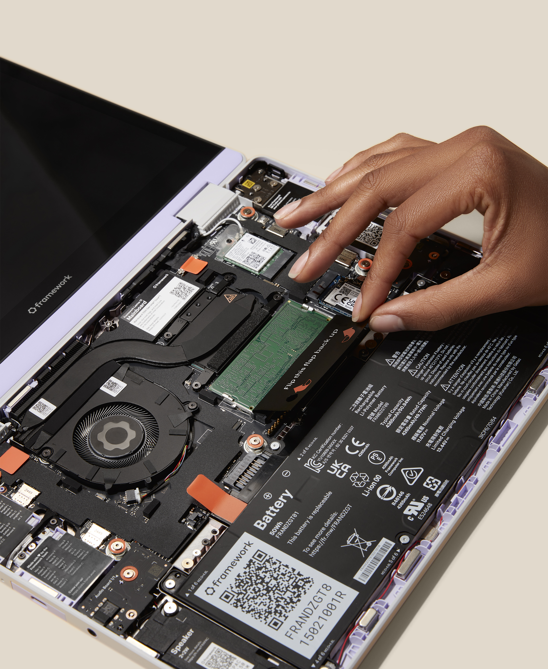 Replacing Memory in the Framework Laptop 12
