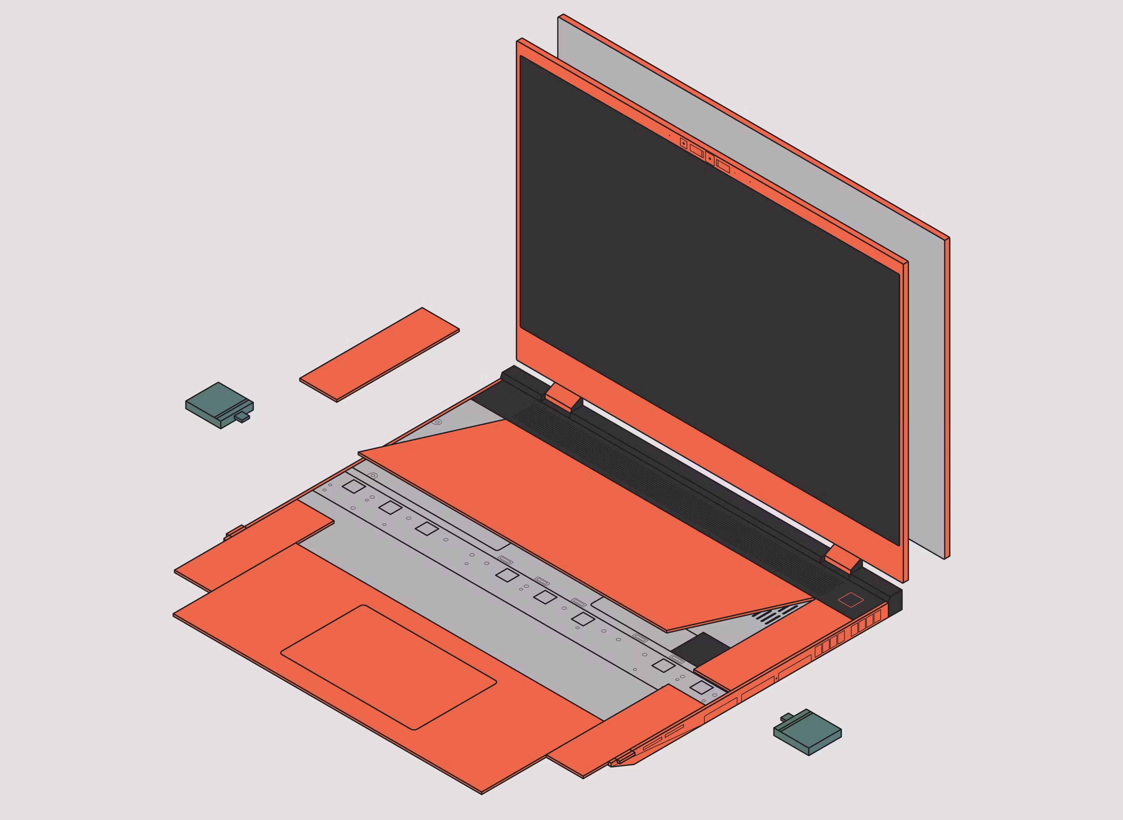 Framework Laptop modular system