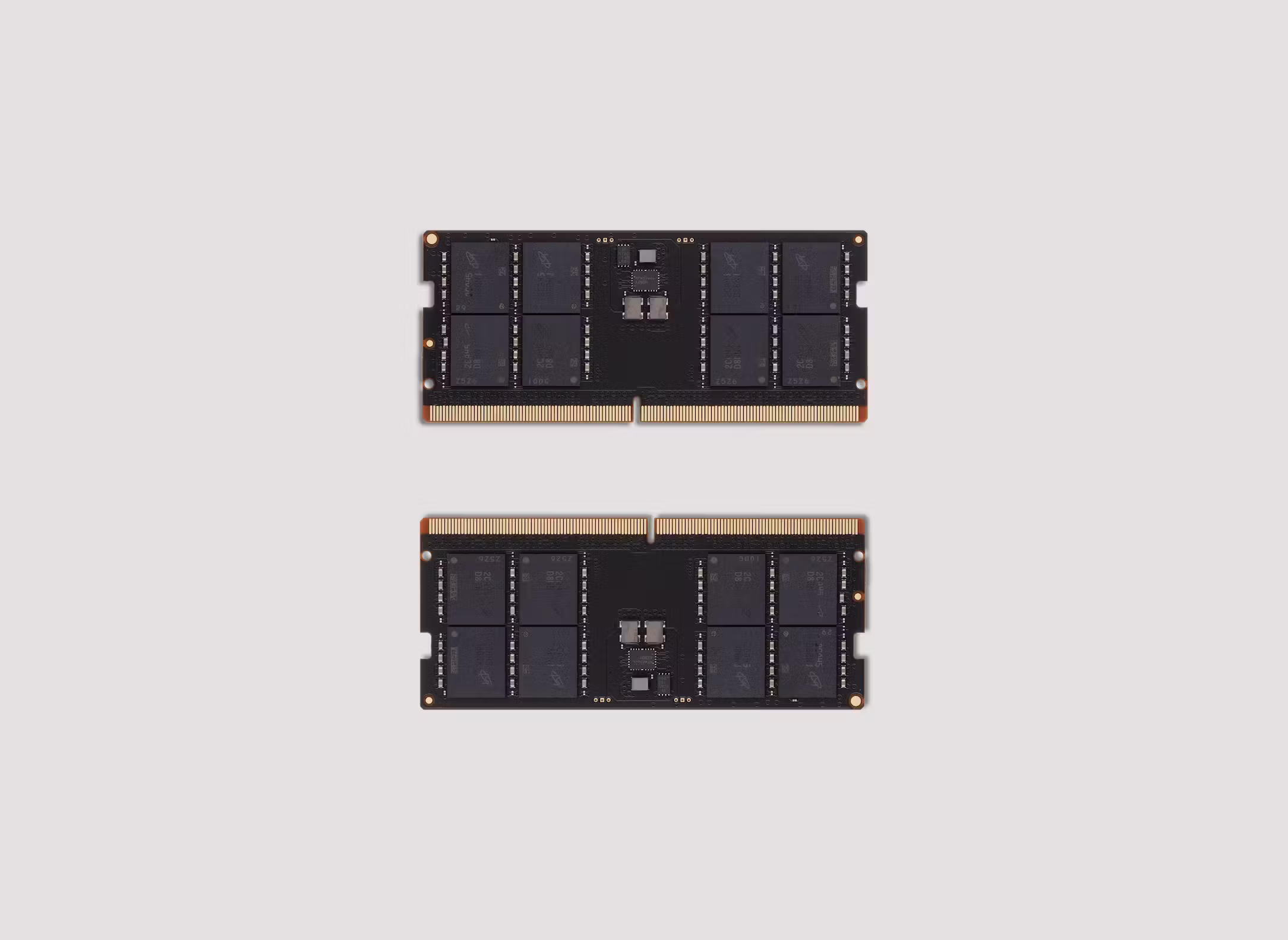 two sticks of DDR5 memory