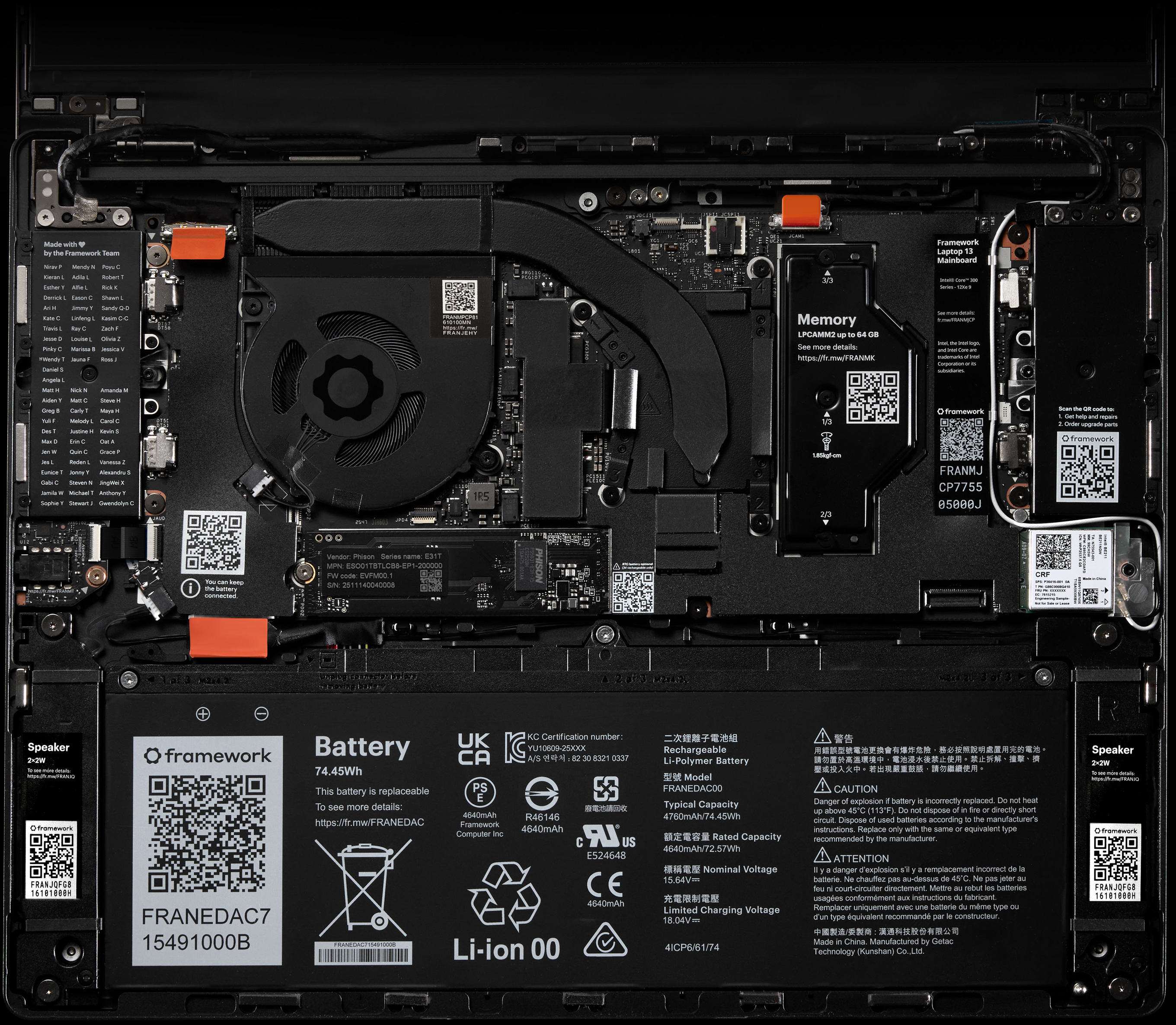 Framework | Framework Laptop 13 Pro: Intel Core Ultra 3 & LPCAMM2