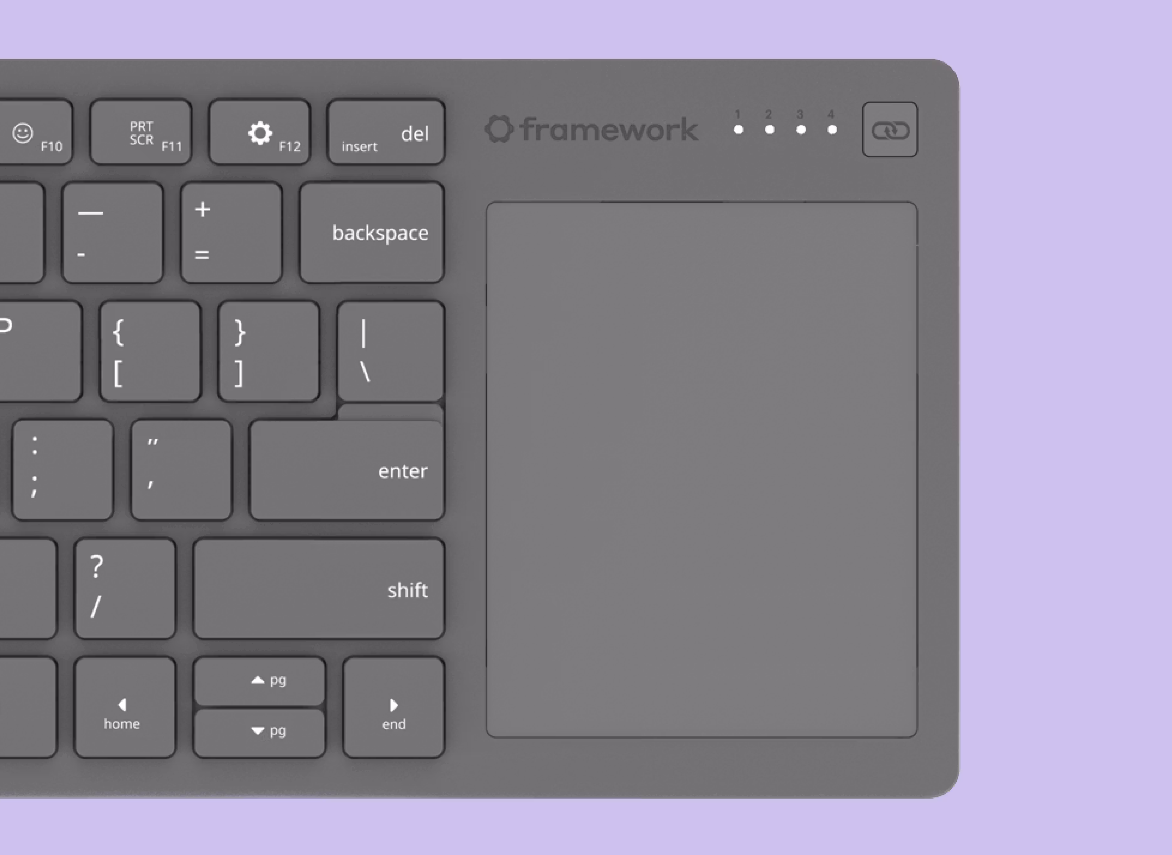 Framework Wireless Touchpad Keyboard